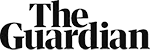 The Guardian logo with classic black serif text on a transparent background.