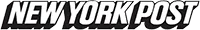 New York Post logo in bold black and white text on a transparent background.