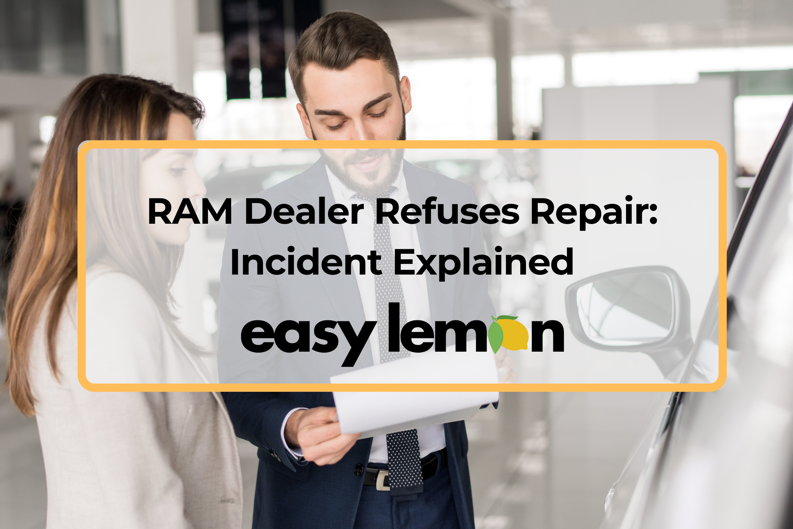 RAM dealer refuses repair for warranty service at dealership