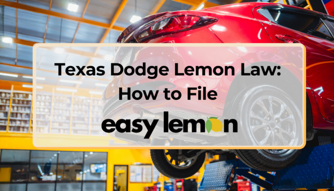 Texas Dodge Lemon Law in 2026: How to File