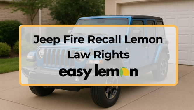 Jeep Fire Recall Lemon Law Rights