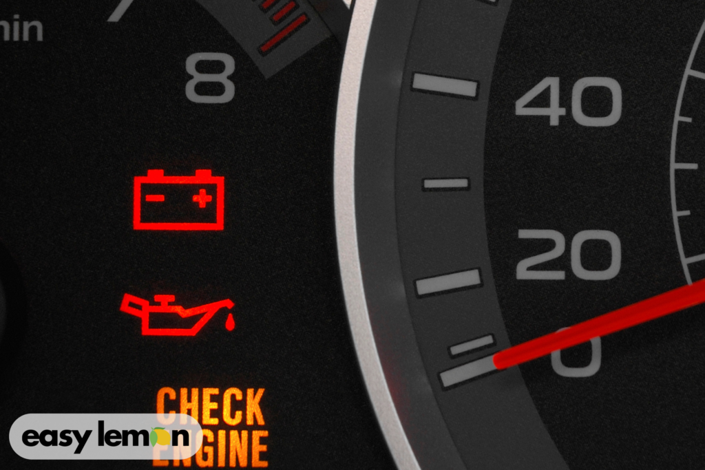 RAM 1500 Problems Lemon Law image showing dashboard warning lights and vehicle defects.