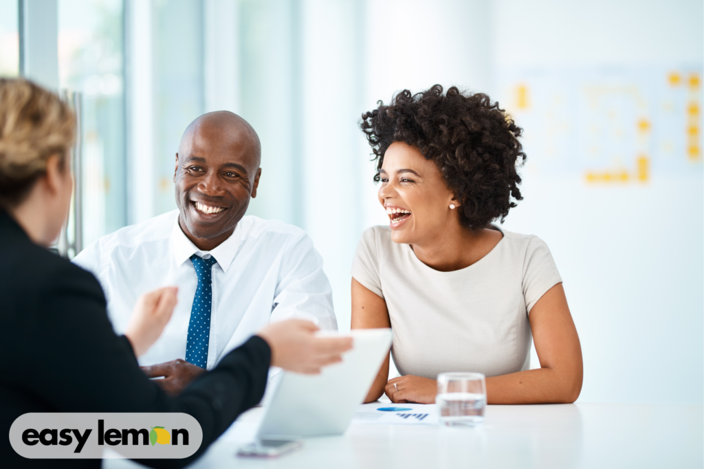 Satisfied clients receiving a successful legal outcome thanks to a ram defect attorney.