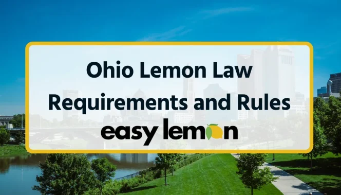 Ohio Lemon Law Requirements and Rules