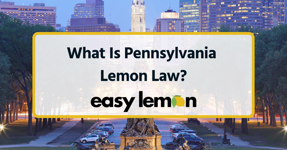 what is pennsylvania lemon law
